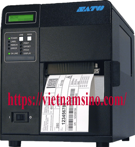 Máy in mã vạch Sato M84 Pro