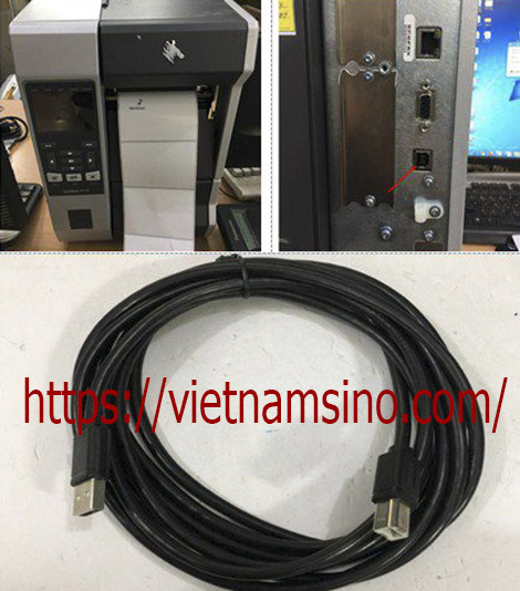 máy in tem nhãn công nghiệp Zebra ZT610