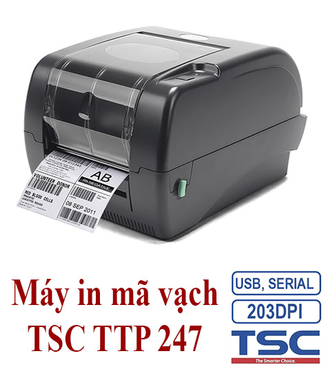 Máy in mã vạch TSC TTP 247