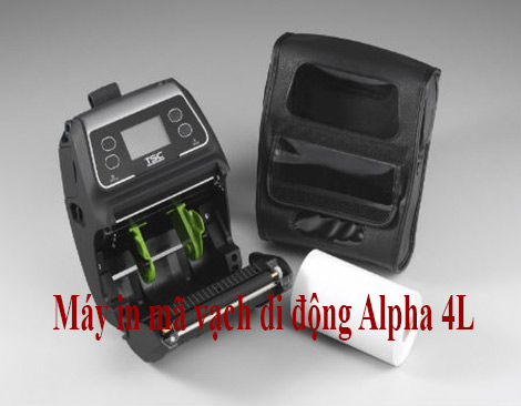 Máy in mã vạch di động Alpha 4L