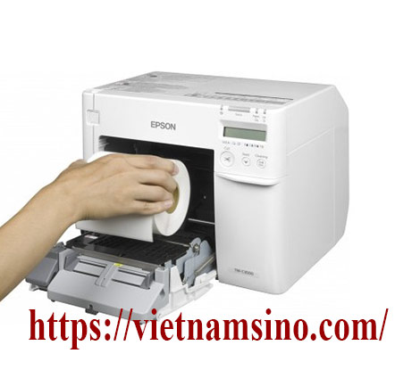 Máy in tem nhãn màu Epson chính hãng
