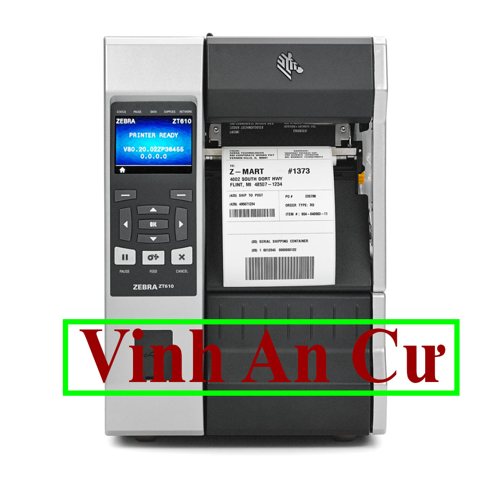 Máy in tem nhãn mã vạch ZEBRA ZT610 chính hãng